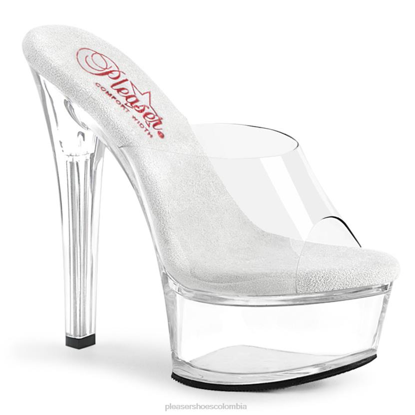 claro 840P407 brillo-601 Pleaser Shoes