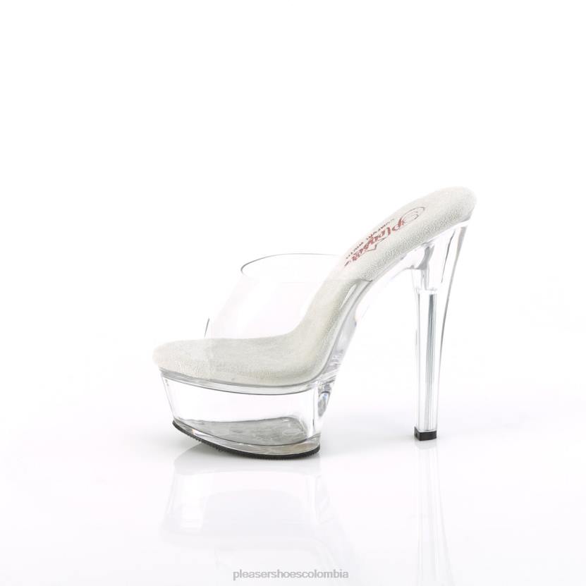 claro 840P407 brillo-601 Pleaser Shoes