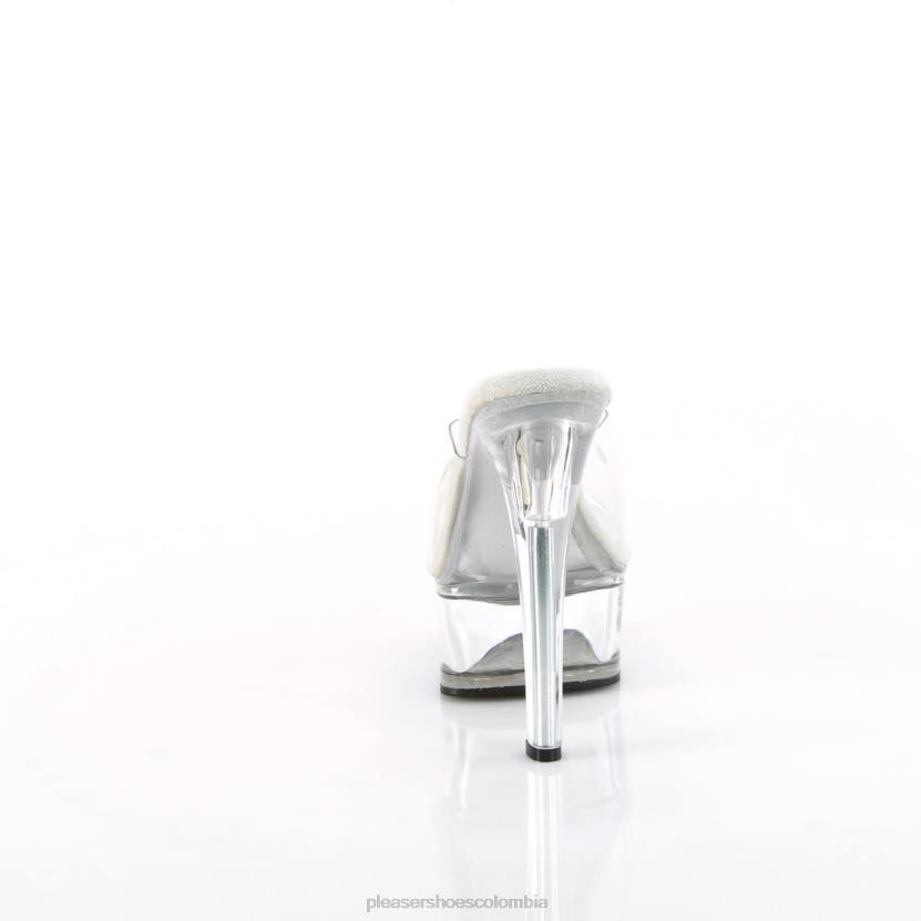 claro 840P407 brillo-601 Pleaser Shoes