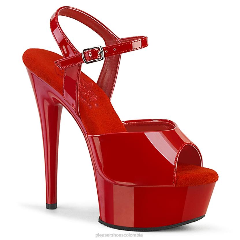 rojo 840P404 excitar-609 Pleaser Shoes