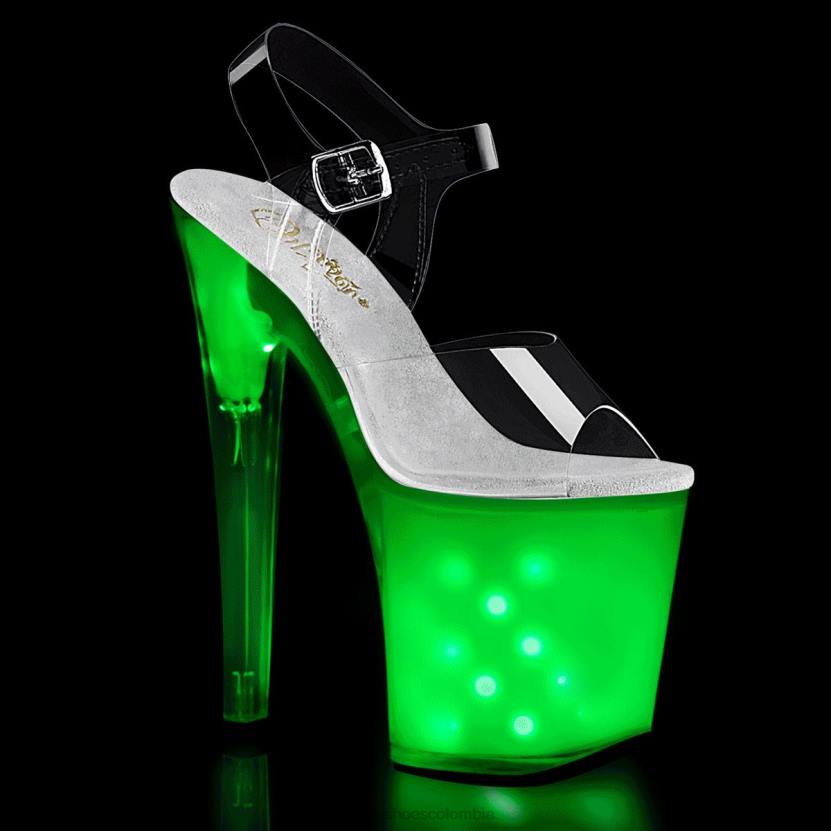 blanco claro 840P185 iluminador-808 Pleaser Shoes