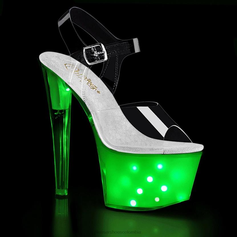 blanco claro 840P192 iluminador-708 Pleaser Shoes