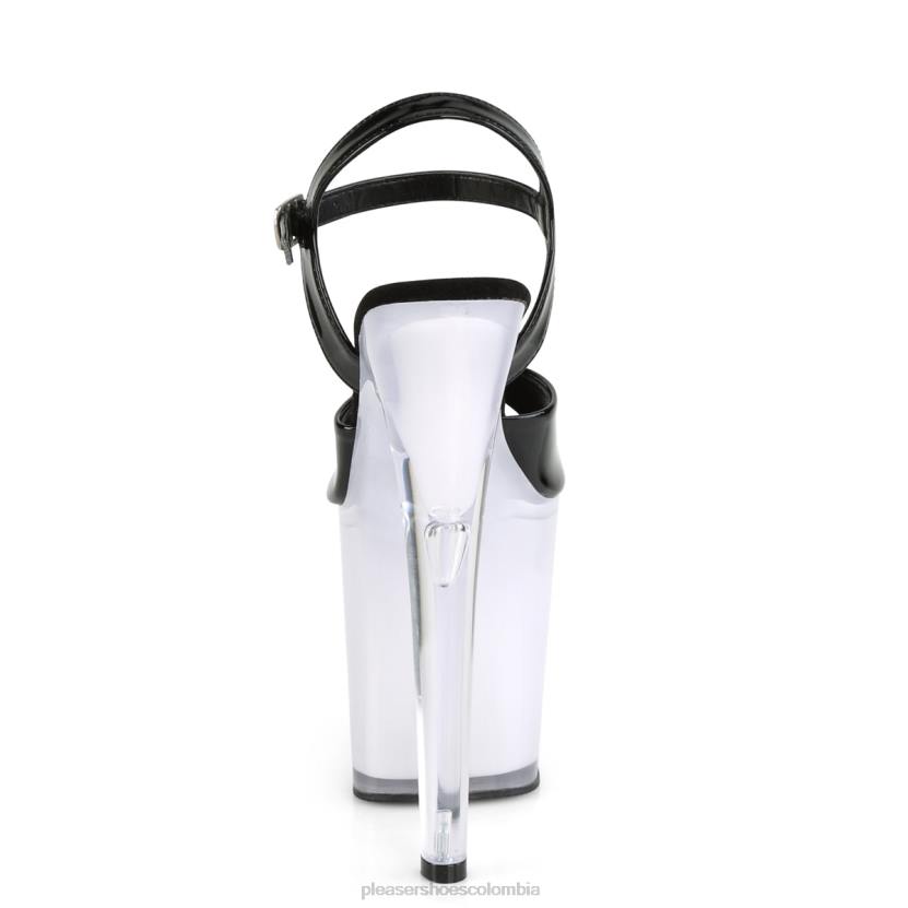blanco negro 840P184 discolita-809 Pleaser Shoes
