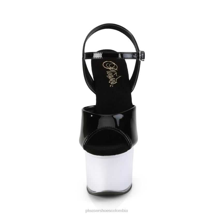 blanco negro 840P195 discolita-709 Pleaser Shoes