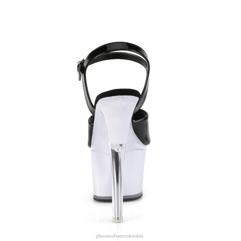 blanco negro 840P195 discolita-709 Pleaser Shoes