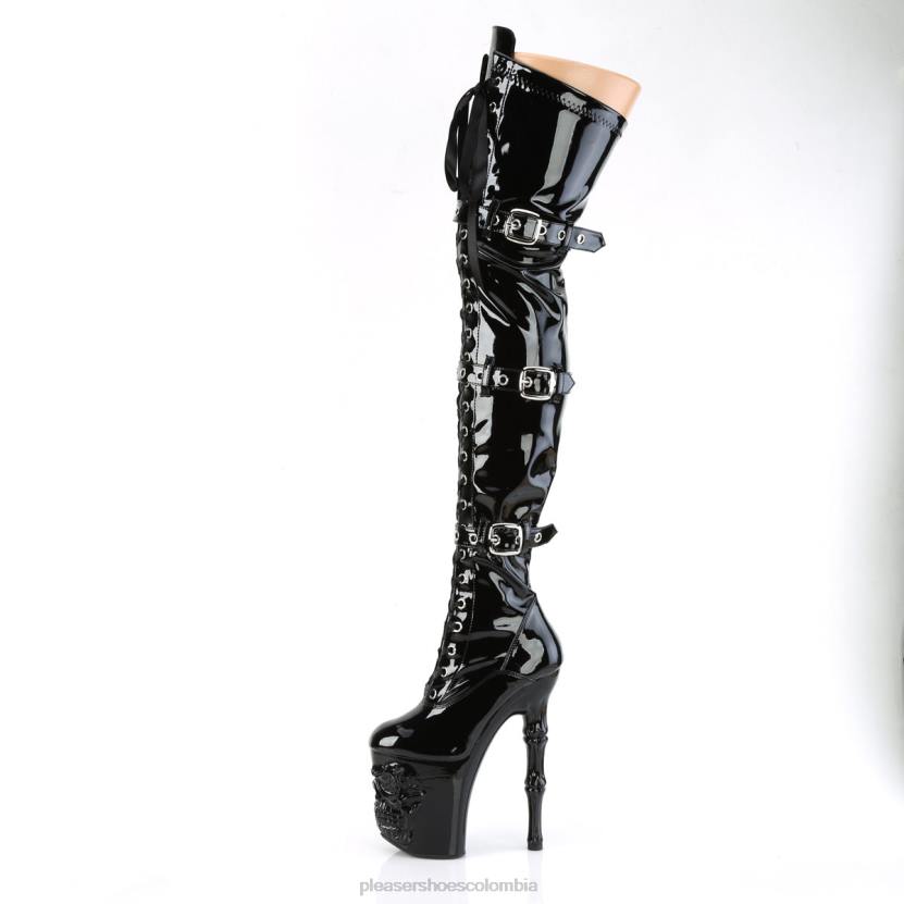 negro 840P190 rapto-3028 Pleaser Shoes