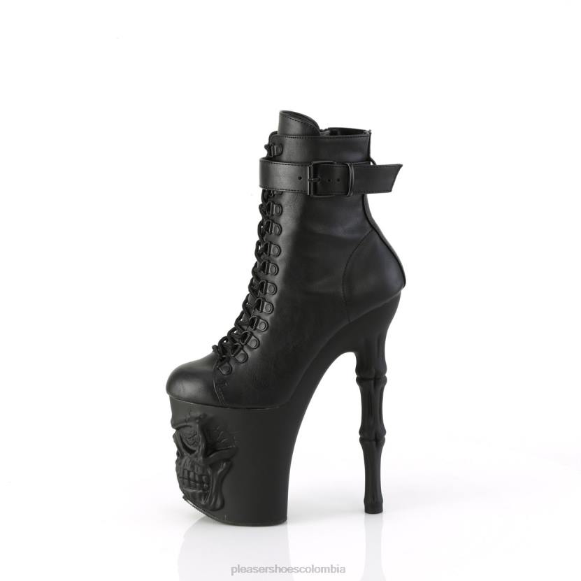 piel sintética negra/negro 840P218 rapto-1032 Pleaser Shoes