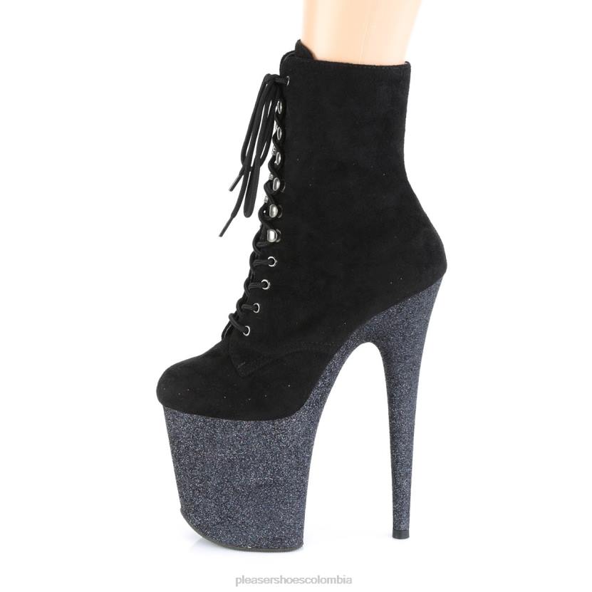 negro 840P378 flamenco-1020fsmg Pleaser Shoes