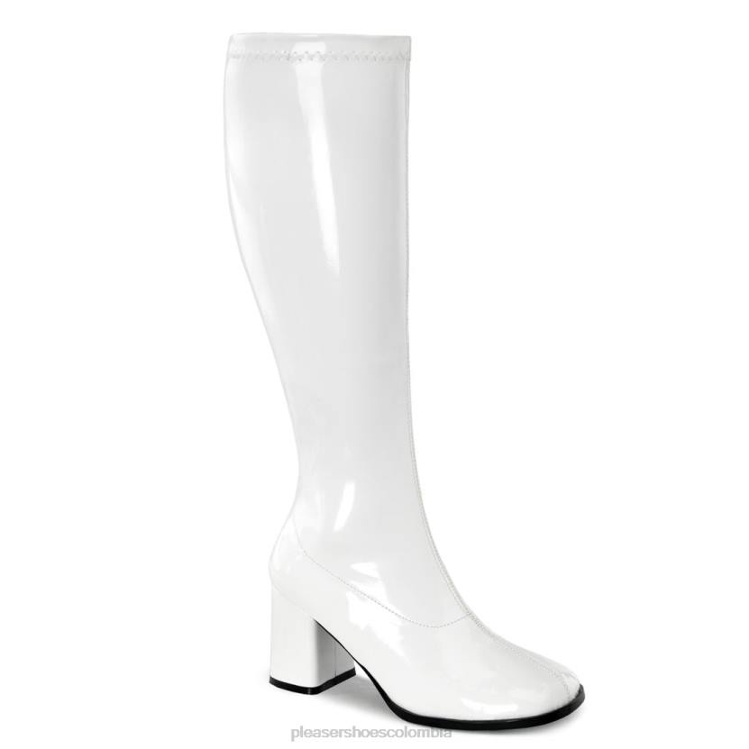 blanco 840P449 gogo-300wc Pleaser Shoes