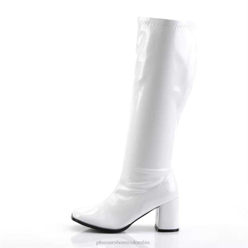 blanco 840P449 gogo-300wc Pleaser Shoes