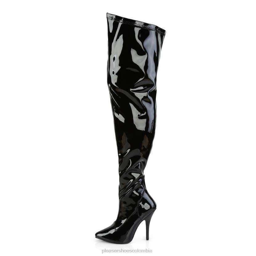 negro 840P445 seducir-3000wc Pleaser Shoes