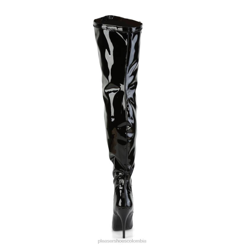 negro 840P445 seducir-3000wc Pleaser Shoes