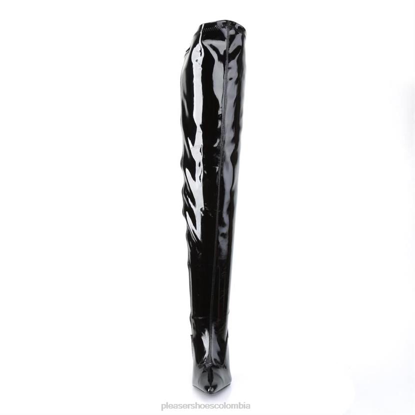 negro 840P452 lujuria-3000x Pleaser Shoes