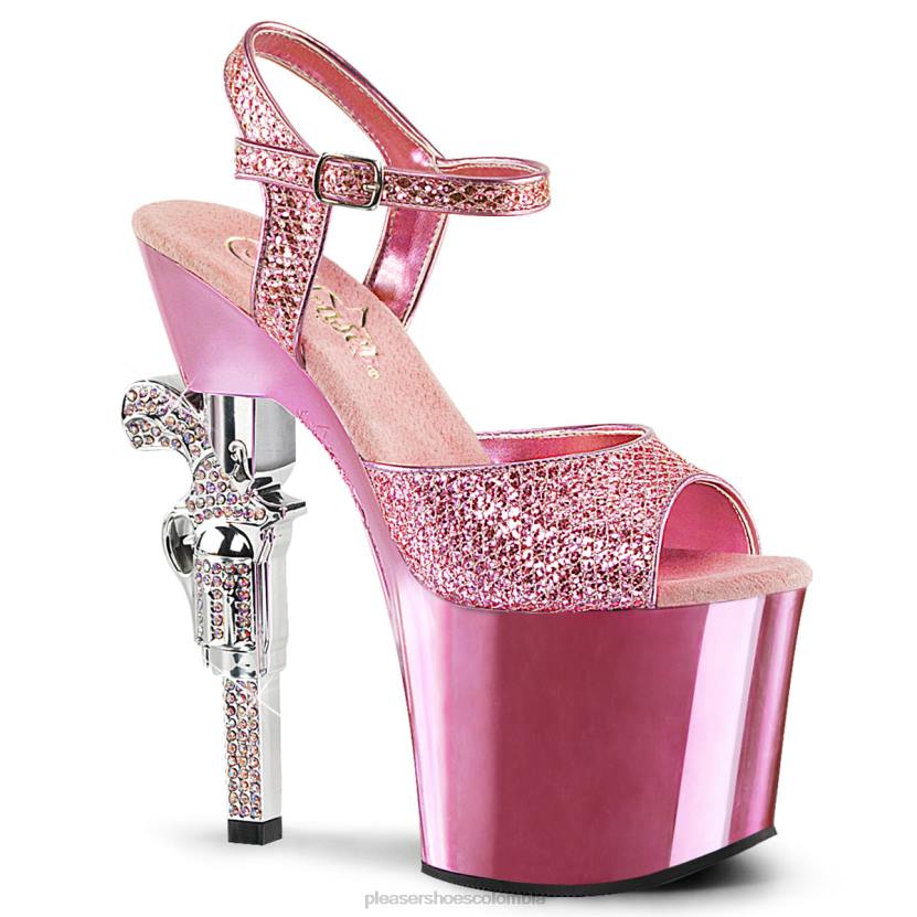 Bebé rosa 840P265 revólver-709g Pleaser Shoes