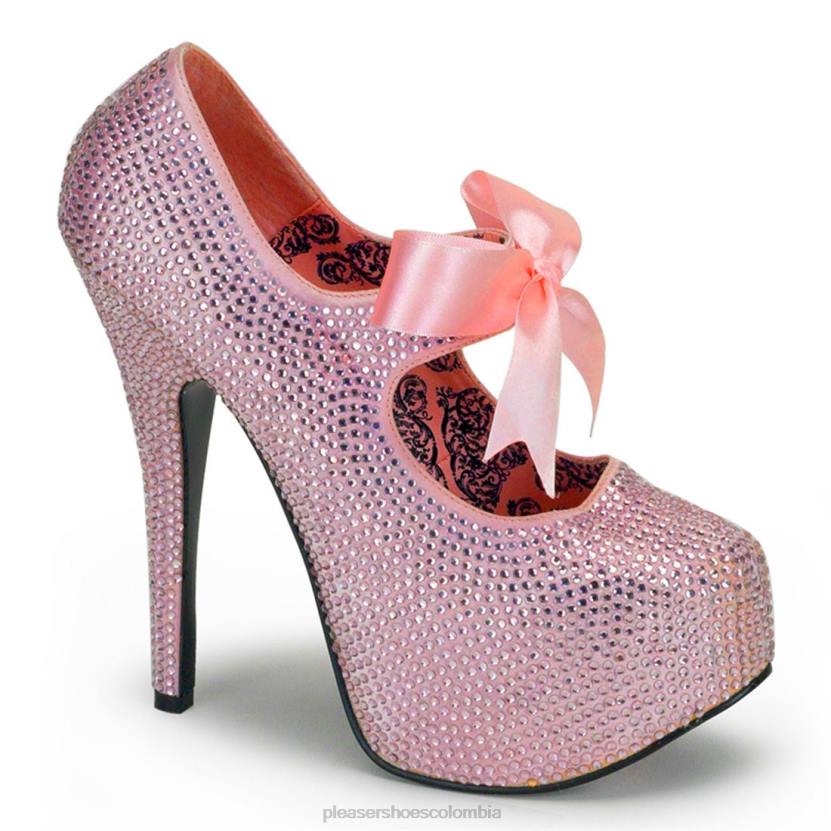Bebé rosa 840P493 teeze-04r Pleaser Shoes