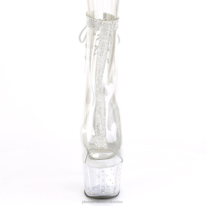 claro 840P310 polvo de estrellas-1018c-2rs Pleaser Shoes