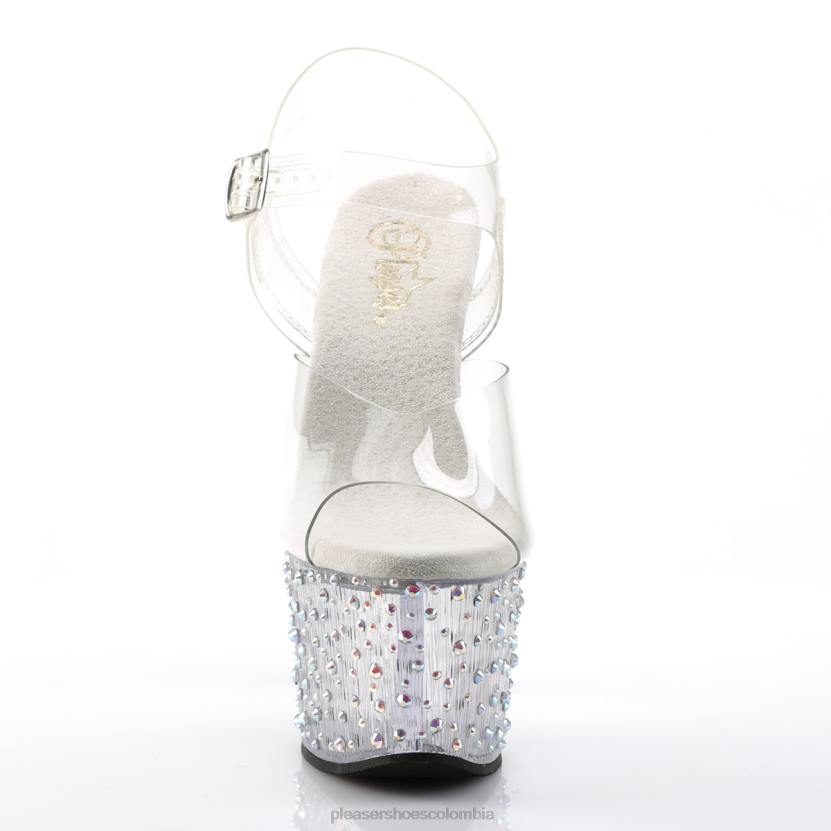 claro 840P468 danza estelar-708 Pleaser Shoes