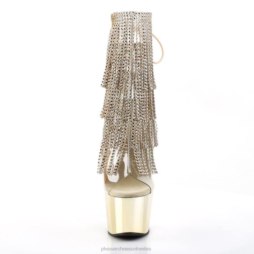 claro/oro 840P246 adoro-1017rsf Pleaser Shoes