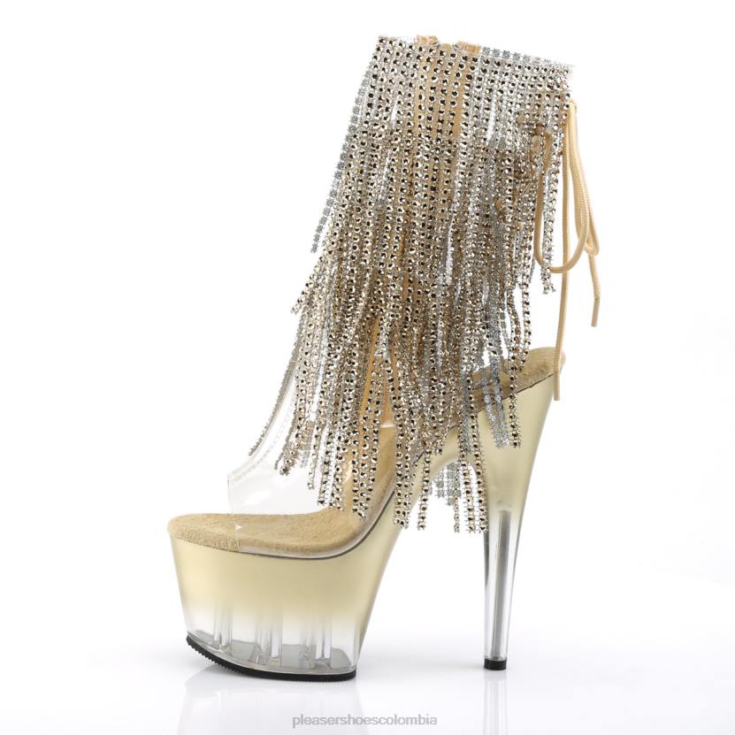 claro/oro 840P523 adoro-1017rsft Pleaser Shoes