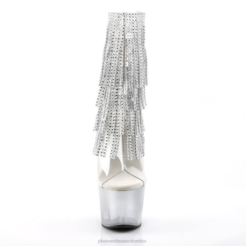 claro/plata 840P244 adoro-1017rsft Pleaser Shoes