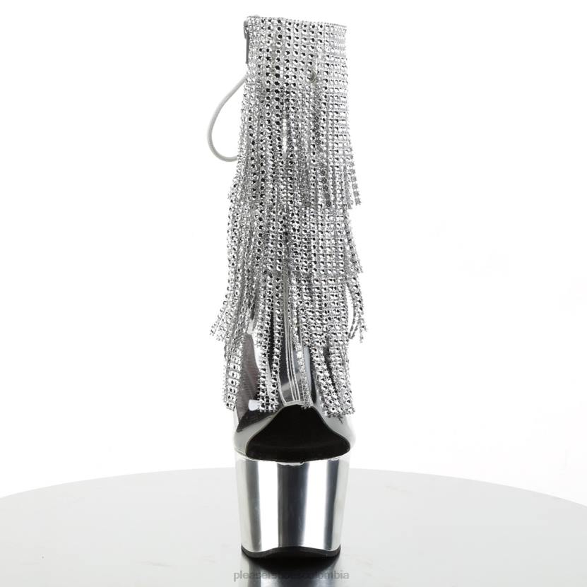 claro/plata 840P248 adoro-1017rsf Pleaser Shoes