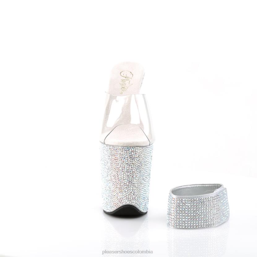 claro/plata 840P252 enjoyado-812rs Pleaser Shoes