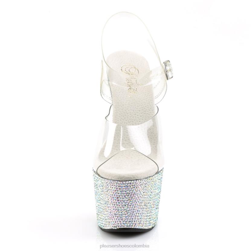 claro/plata 840P256 enjoyado-708dm Pleaser Shoes