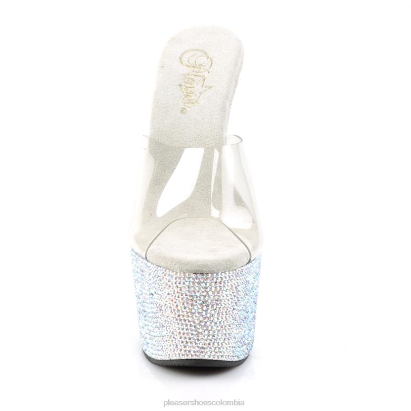 claro/plata 840P268 enjoyado-701dm Pleaser Shoes