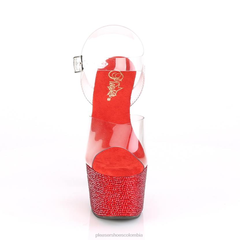 claro/rojo 840P255 enjoyado-708dm Pleaser Shoes