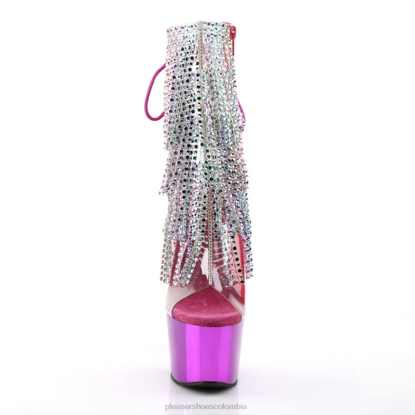 claro/rosa 840P247 adoro-1017rsf Pleaser Shoes