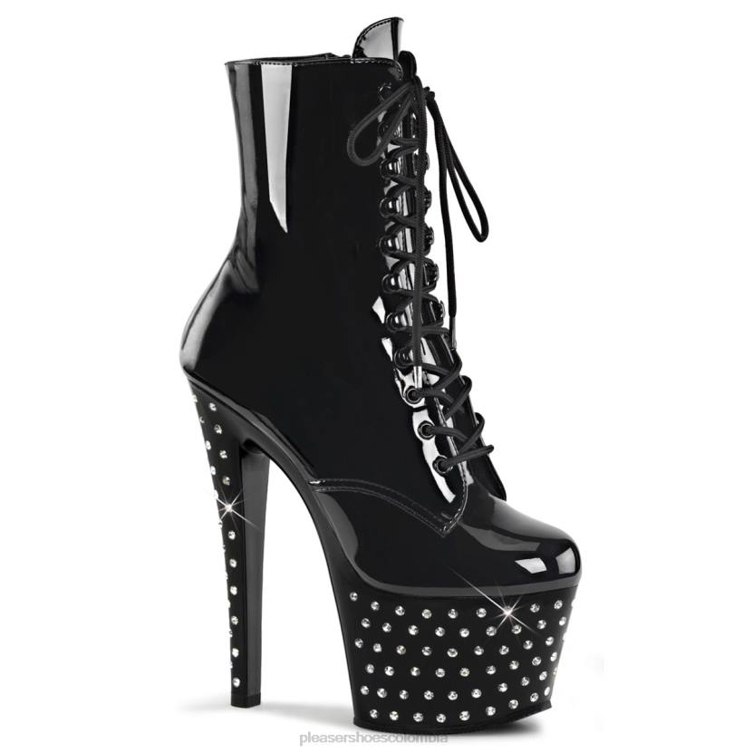 negro 840P457 polvo de estrellas-1020-7 Pleaser Shoes