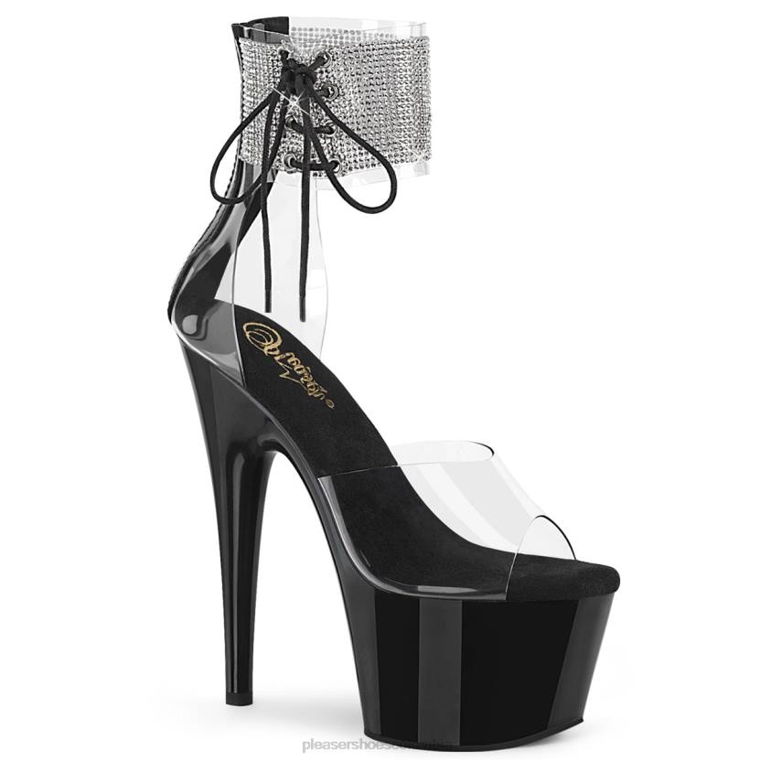 negro claro 840P231 adoro-724rs Pleaser Shoes