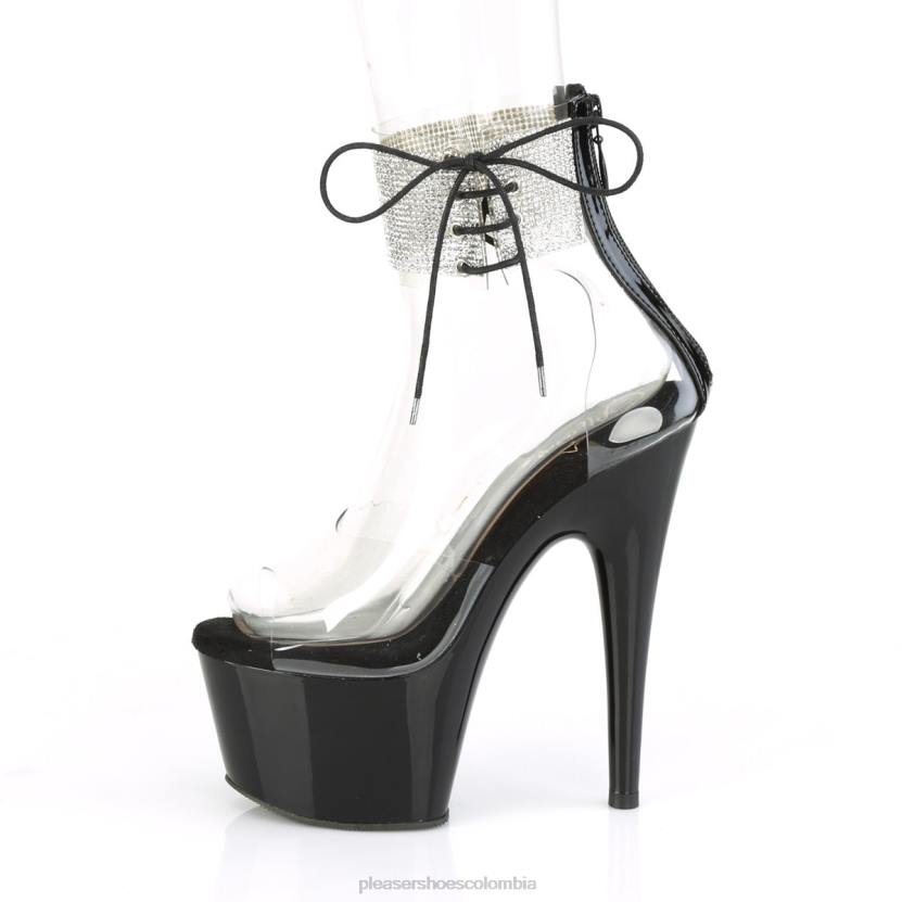 negro claro 840P231 adoro-724rs Pleaser Shoes
