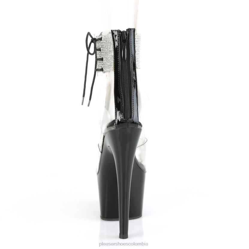 negro claro 840P231 adoro-724rs Pleaser Shoes