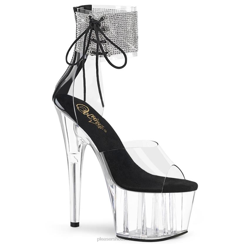 negro/claro 840P234 adoro-724rs Pleaser Shoes
