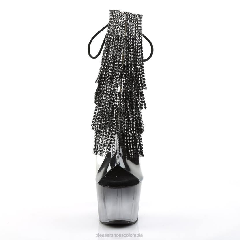 negro claro 840P243 adoro-1017rsft Pleaser Shoes