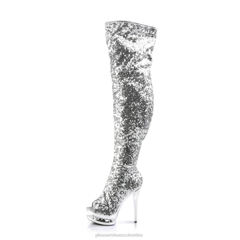 plata 840P281 rubia-r-3011 Pleaser Shoes