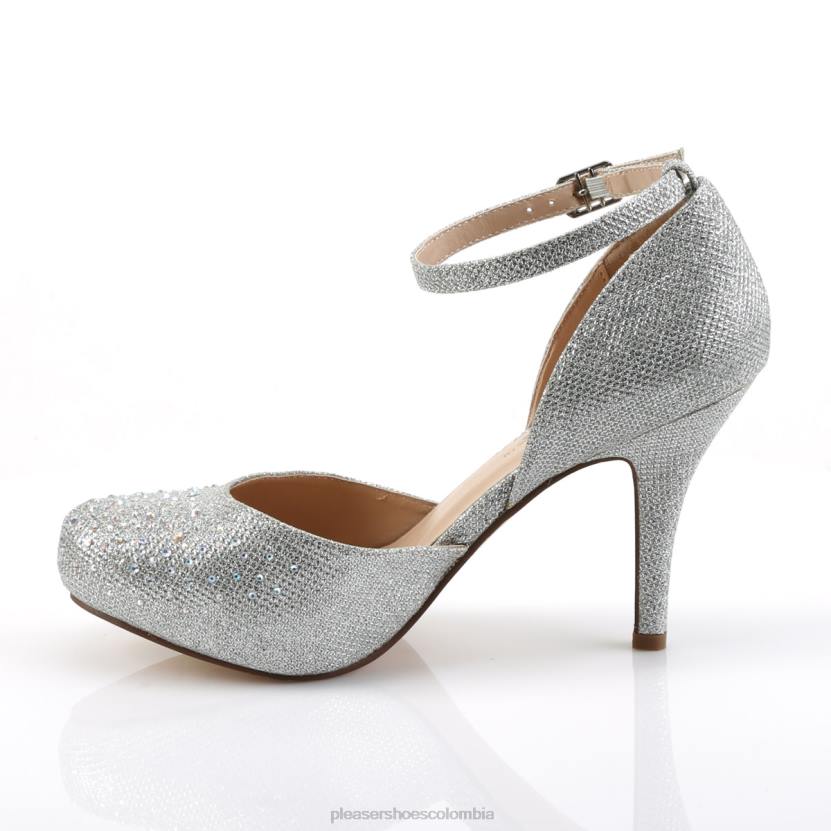 plata 840P518 codiciar-03 Pleaser Shoes