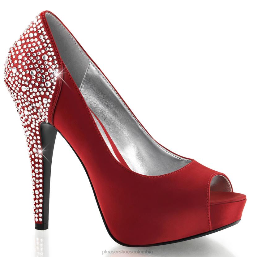 rojo 840P552 lolita-08 Pleaser Shoes