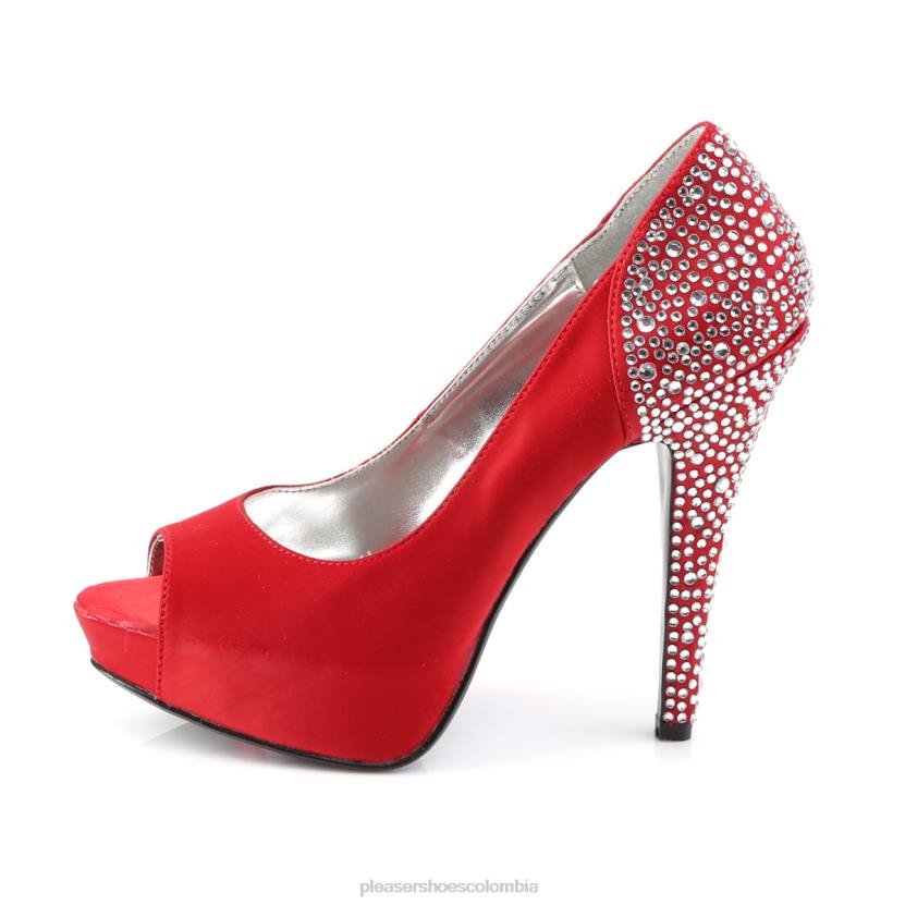 rojo 840P552 lolita-08 Pleaser Shoes