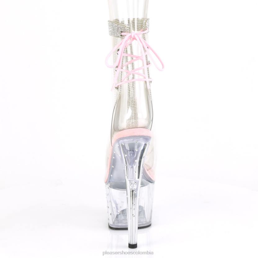 rosa bebé/claro 840P311 polvo de estrellas-1018c-2rs Pleaser Shoes