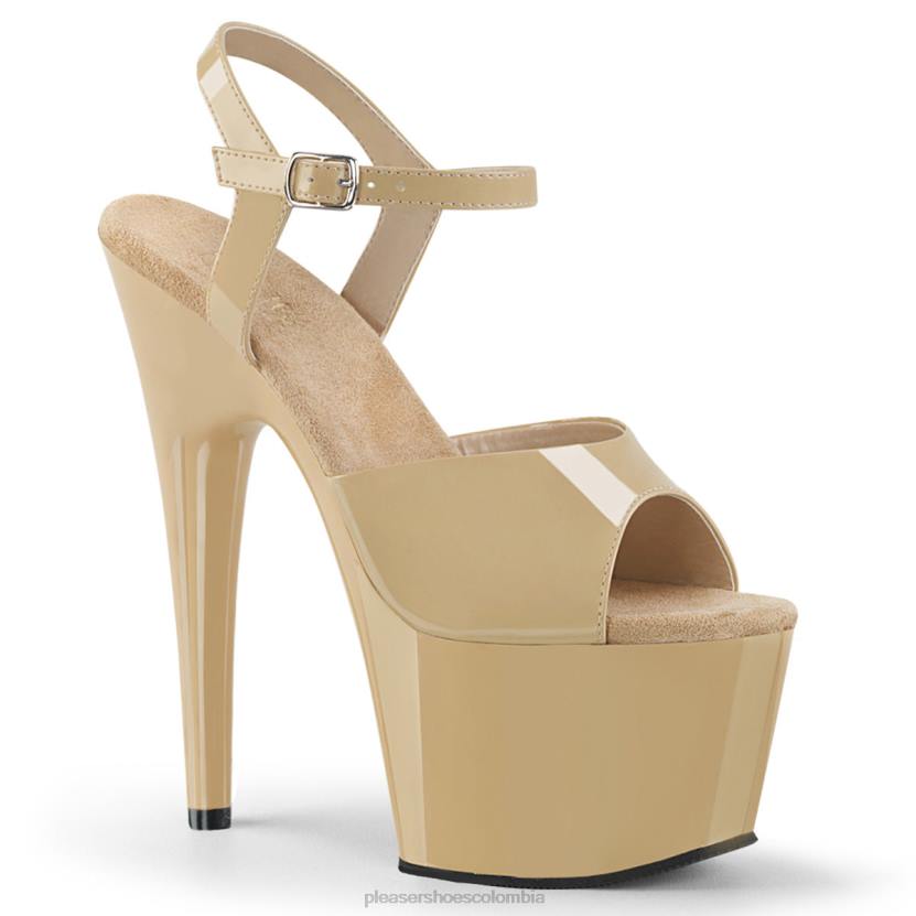 beige 840P106 adorar-709 Pleaser Shoes