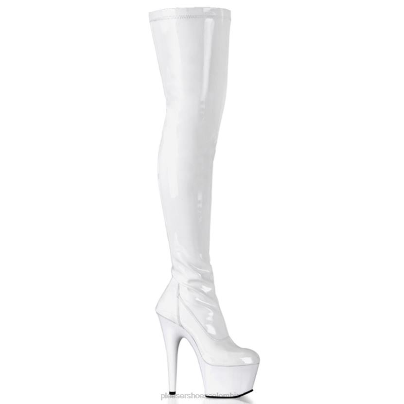 blanco 840P39 adoro-3000 Pleaser Shoes
