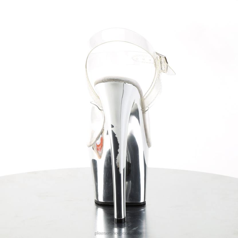 claro/plata 840P134 cielo-308 Pleaser Shoes