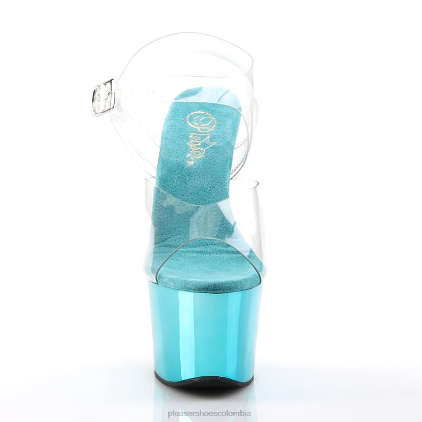 claro/verde azulado 840P135 cielo-308 Pleaser Shoes