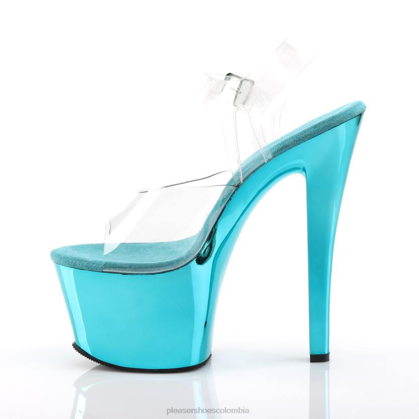 claro/verde azulado 840P135 cielo-308 Pleaser Shoes
