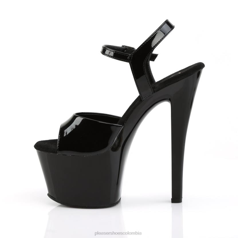 negro 840P138 cielo-309 Pleaser Shoes