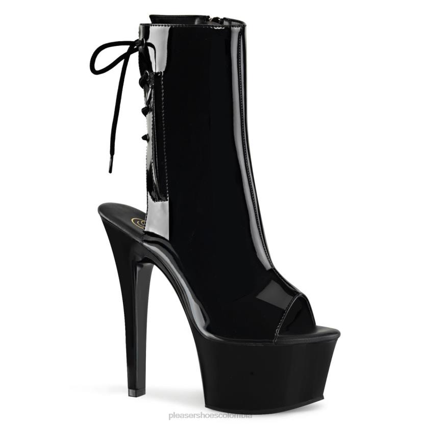 negro 840P144 aspirar-1018 Pleaser Shoes