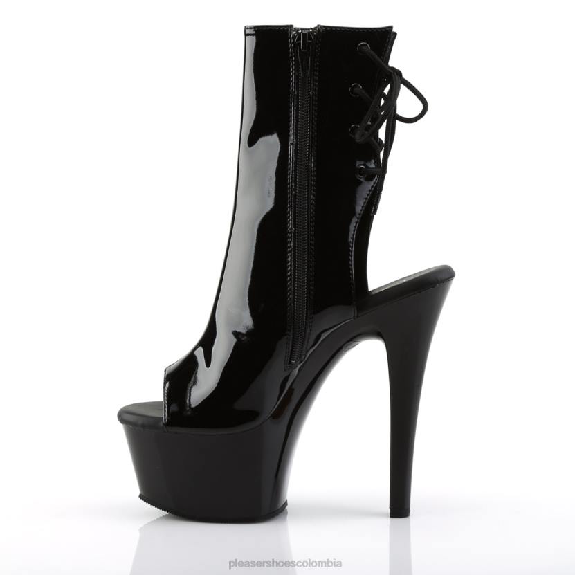 negro 840P144 aspirar-1018 Pleaser Shoes