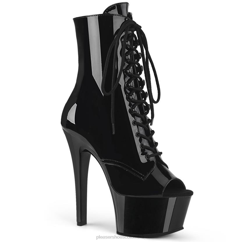 negro 840P147 aspirar-1021 Pleaser Shoes